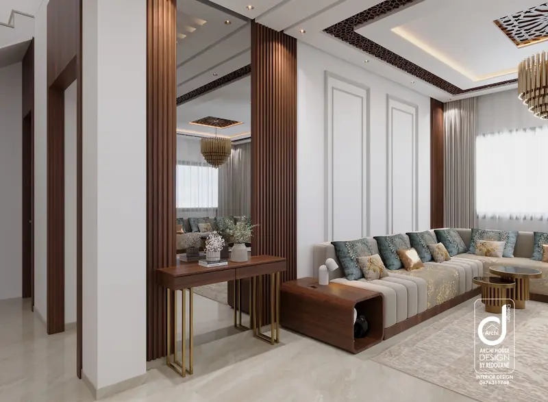 Detailed interior layout